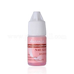 Pegamento adhesivo para uñas, rosa, 56x20mm