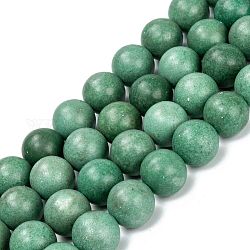 Natürliche Howlith Perlen Stränge, gefärbt und erhitzt, Runde, 19 mm, Bohrung: 0.8 mm, ca. 21 Stk. / Strang, 15.35 Zoll (39 cm)