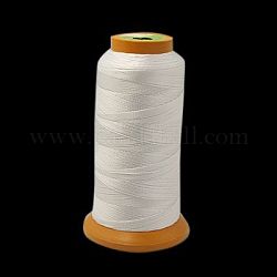 Nylon Sewing Thread, White, 0.5mm, about 260~300m/roll