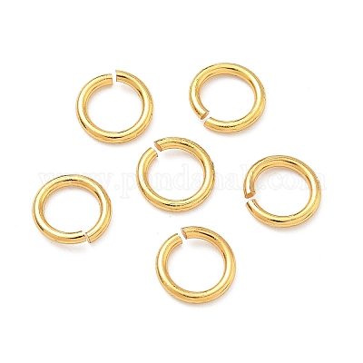 Messing Open Ringe springen&nbsp;KK-H532-43D-G-1