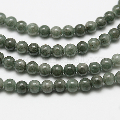 Chapelets de perles en jade jaune naturel&nbsp;G-G598-8mm-YXS-25-1