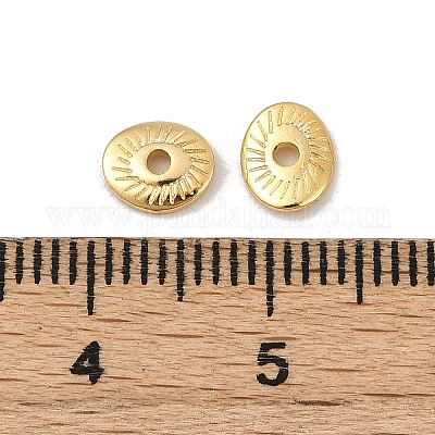 Spacer бисер латунные&nbsp;KK-D375-24G-01-1