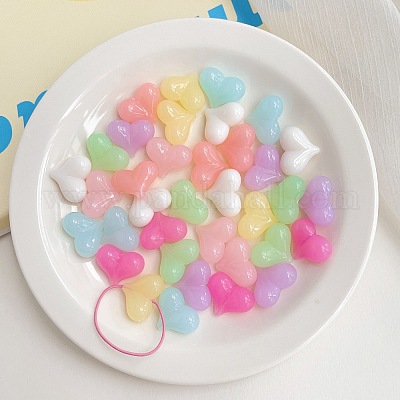 Perles acryliques opaques&nbsp;OACR-H038-35-1