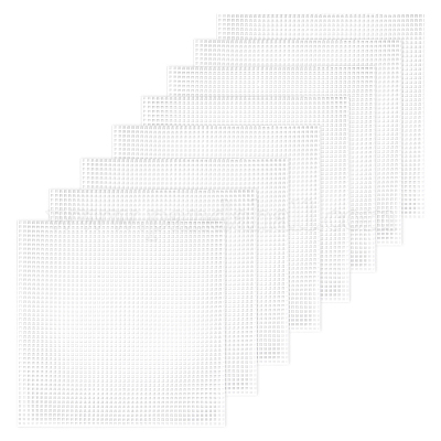 Пластиковые листы холста сетки&nbsp;AJEW-WH0413-62A-1