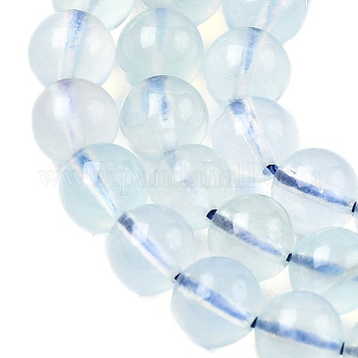 Природные Аквамарин бисер нитей&nbsp;G-G344-A07-6mm-1