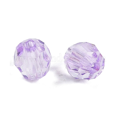 Прозрачные акриловые бусины&nbsp;OACR-Q015-01D-1