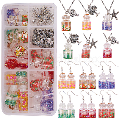 Shop SUNNYCLUE 137Piece DIY Christmas Style Earring Kits for Jewelry Making  - PandaHall Selected