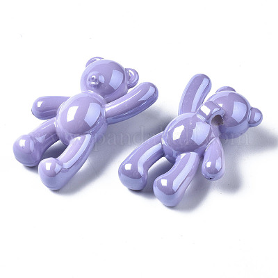 Pendentifs acryliques opaques&nbsp;PACR-ZX016-08D-1