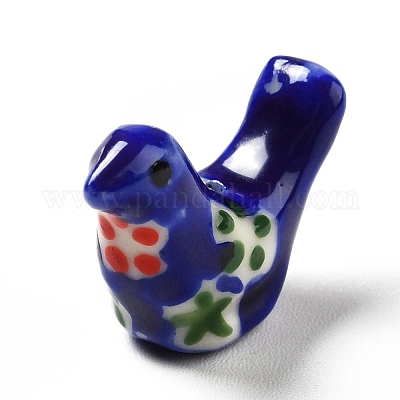 Ручной печатный шарики фарфора&nbsp;PORC-F005-04D-1