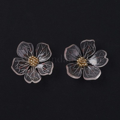 Transparente Harzcabochons&nbsp;RESI-L035-19-1