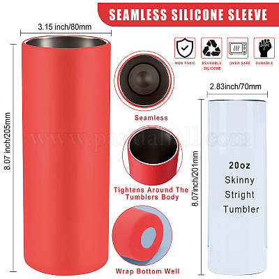 Tumbler Silicone Wrap For Sublimation