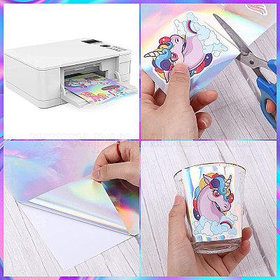 Shop CHGCRAFT 20Sheets 10Colors Rose Self Adhesive Stickers Laser
