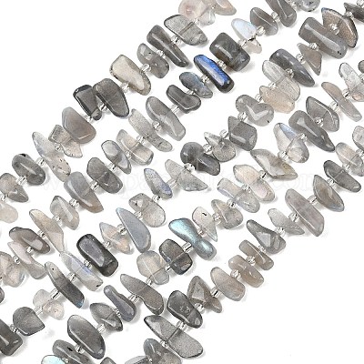 Природные лабрадорита бисер нитей&nbsp;G-C273-B01-1