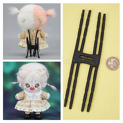 Многофункциональный портативный держатель для телефона с гибкой рукояткой из смолы&nbsp;LS-AJEW-WH0323-10B-1