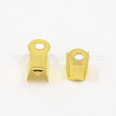 Wholesale Iron Folding Crimp Ends 