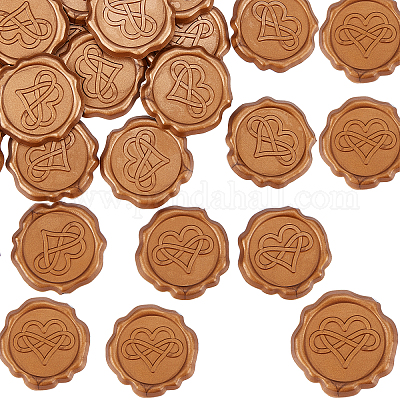 Wholesale Adhesive Wax Seal Stickers 