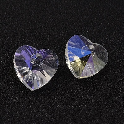 Романтические Валентина идеи стеклянные брелоки&nbsp;LS-G030V18mm-01-1