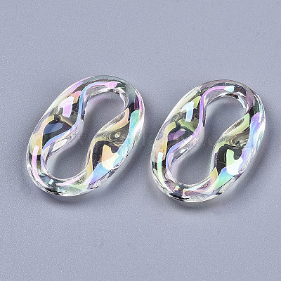 Прозрачные акриловые соединительные кольца&nbsp;LS-PACR-N010-027-1