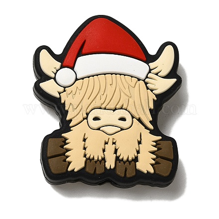 Рождественская серия силиконовые бусины SIL-S006-01C-1