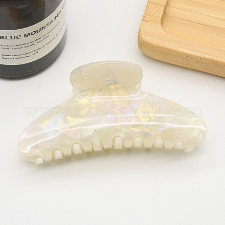 Large Cellulose Acetate(Resin) Hair Claw Clips OHAR-PW0003-015L-1