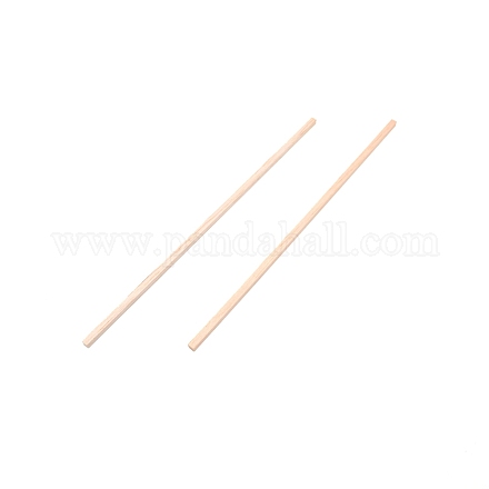 木の棒  DIYサンドテーブル素材モデルアクセサリー  アンティークホワイト  15x0.8cm WOOD-WH0029-04D-1