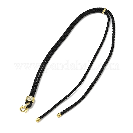 Нейлоновый шнур ожерелья выводы KK-Q019-10G-01-1