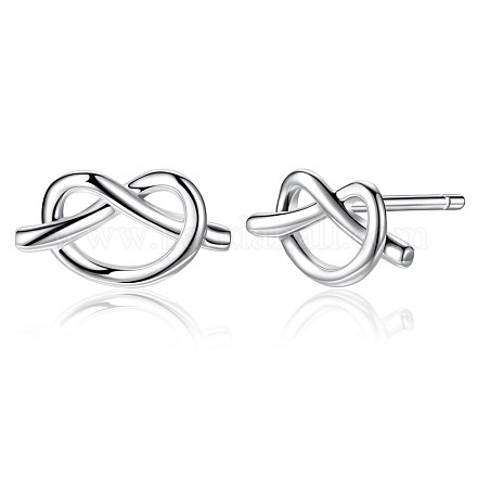 925 Sterling Silber Ohrstecker EJEW-BB30285-1