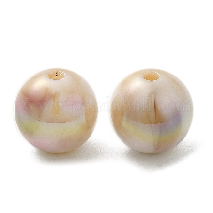 Perline in plastica abs iridescente RESI-Z015-03I-1