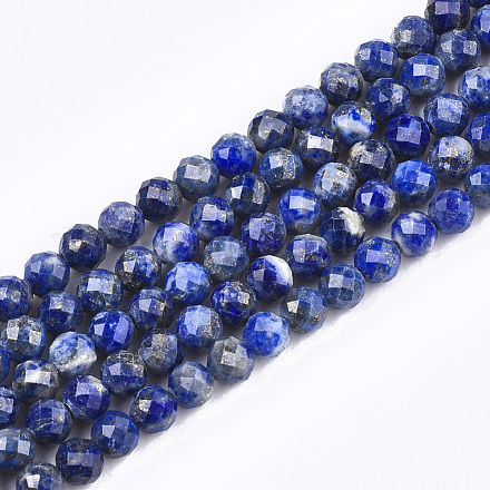 Natural Lapis Lazuli Beads Strands G-T108-36-1