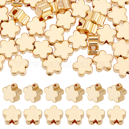 50 шт. Латунные бусины KK-BBC0016-46-1