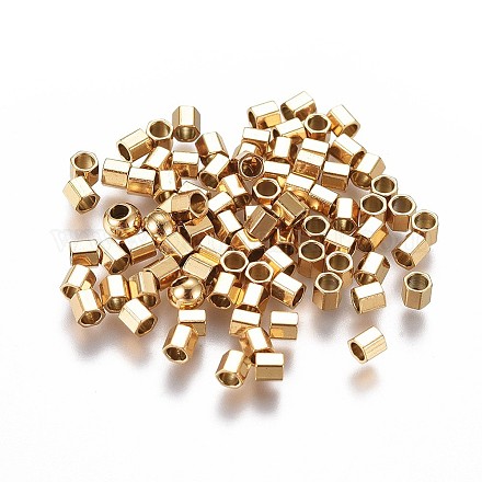 Ion Plating(IP) 304 Stainless Steel Spacer Beads STAS-F241-09C-G-1