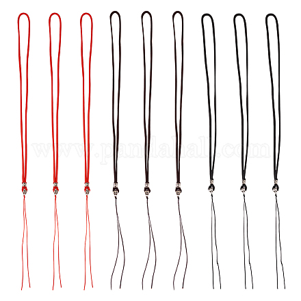 24 Stück 3-farbige Baumwollschnur zur Herstellung einer geflochtenen Halskette FIND-TA0003-30-1