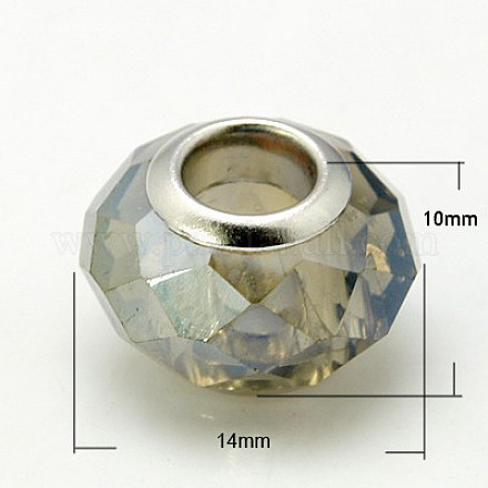 Glass European Beads X-GPDL-H004-2-1