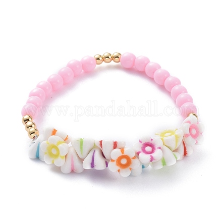 Bracelets extensibles pour enfants X-BJEW-JB05619-1