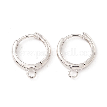Accessoires de boucle d'oreilles en laiton KK-P217-22P-1