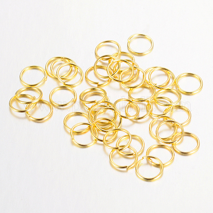 Iron Open Jump Rings IFIN-J118-8mm-01G-NF-1