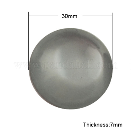 Resin Cabochons CRES-R062-30mm-29-1