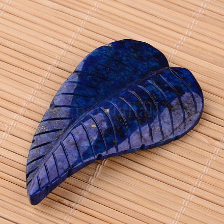 Leaf Lapis Lazuli Big Pendants G-F270-09F-1