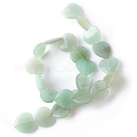 Natural Green Aventurine Beads Strands G-R356-13-1