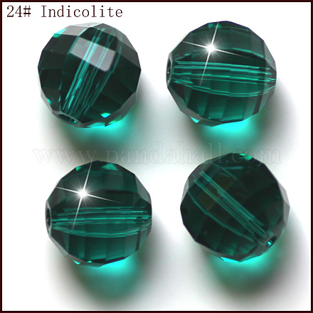 Abalorios de cristal austriaco de imitación SWAR-F079-10mm-24-1