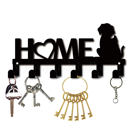 Word Home железные настенные вешалки с крючками AJEW-WH0156-123-1