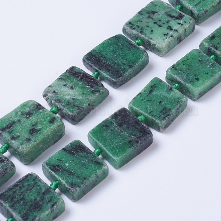 Natural Ruby in Zoisite Beads Strands G-F568-300-1