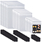 PVC Anti Oxidation Zip Lock Bags, Transparent Antitarnish Jewelry Packing Storage Pouch, with Anti-Tarnish Strip Tabs, Mixed Color, 7x5x0.15cm, Unilateral thickness: 4.9 Mil(0.125mm), 40pcs