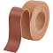 GORGECRAFT 25mm Wide Lychee Grain Leather Straps 200cm Long Flat Leather Cord 1.7mm Thick Imitation Leather Strips Braided Threads for DIY Crafts Belt Handles Bracelets Jewelry Making