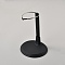 304 Stainless Steel Adjustable Height Doll Stands, with Plastic Chassis, Black, 8.7x9.9x13.2cm