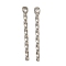 Non-Tarnish Ion Plating(IP) 304 Stainless Steel Pendants, Stainless Steel Color, 20x2x1.2mm,Hole:1mm