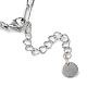 304 collar de cadena con clip de acero inoxidable NJEW-D045-14P-3