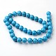 Chapelets de perles en howlite naturelle TURQ-P027-04-10mm-2