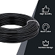 BENECREAT 23 Feet 3 Gauge Aluminum Wire Black Bendable Metal Sculpting Wire for Floral Model Skeleton Art Making and Beading Jewelry Work AW-BC0007-3.0mm-10-5