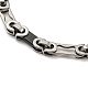 Bracelet chaîne à maillons ovales en acier inoxydable bicolore 304 BJEW-B078-44BP-2